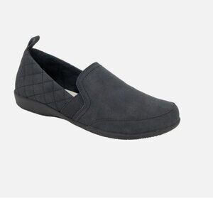 JSport Women's Casual Slip On Shoe Black